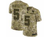 Youth Nike Jacksonville Jaguars #5 Blake Bortles Limited Camo 2018 Salute to Service NFL Jersey