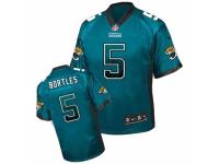 Youth Nike Jacksonville Jaguars #5 Blake Bortles Limited Teal Green Drift Fashion NFL Jersey