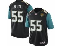 Youth Nike Jacksonville Jaguars #55 Dan Skuta Limited Black Alternate NFL Jersey