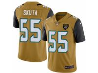 Youth Nike Jacksonville Jaguars #55 Dan Skuta Limited Gold Rush NFL Jersey