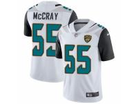 Youth Nike Jacksonville Jaguars #55 Lerentee McCray White Vapor Untouchable Limited Player NFL Jersey