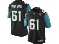 Youth Nike Jacksonville Jaguars #61 Stefen Wisniewski Limited Black Alternate NFL Jersey