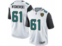 Youth Nike Jacksonville Jaguars #61 Stefen Wisniewski Limited White NFL Jersey