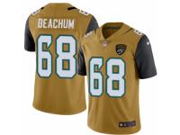 Youth Nike Jacksonville Jaguars #68 Kelvin Beachum Limited Gold Rush NFL Jersey