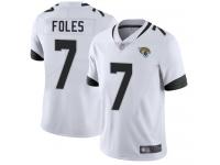 Youth Nike Jacksonville Jaguars #7 Nick Foles Limited White Vapor Untouchable Jersey