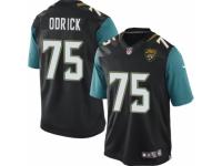 Youth Nike Jacksonville Jaguars #75 Jared Odrick Limited Black Alternate NFL Jersey