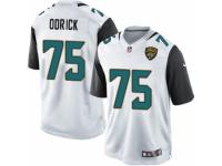 Youth Nike Jacksonville Jaguars #75 Jared Odrick Limited White NFL Jersey