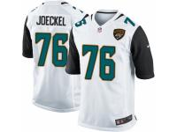 Youth Nike Jacksonville Jaguars #76 Luke Joeckel Elite White NFL Jersey