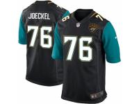 Youth Nike Jacksonville Jaguars #76 Luke Joeckel Limited Black Alternate NFL Jersey