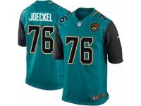 Youth Nike Jacksonville Jaguars #76 Luke Joeckel Limited Teal Green Team Color NFL Jersey