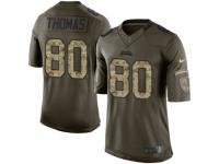 Youth Nike Jacksonville Jaguars #80 Julius Thomas Limited Green Salute to Service NFL Jersey