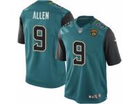 Youth Nike Jacksonville Jaguars #9 Brandon Allen Limited Teal Green Team Color NFL Jersey