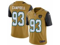 Youth Nike Jacksonville Jaguars #93 Calais Campbell Limited Gold Rush NFL Jersey