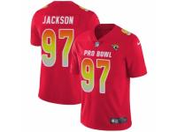 Youth Nike Jacksonville Jaguars #97 Malik Jackson Limited Red 2018 Pro Bowl NFL Jersey