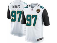 Youth Nike Jacksonville Jaguars #97 Roy Miller Limited White NFL Jersey