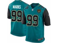 Youth Nike Jacksonville Jaguars #99 Sen'Derrick Marks Limited Teal Green Team Color NFL Jersey