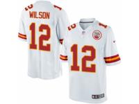 Youth Nike Kansas City Chiefs #12 Albert Wilson Limited White NFL Jersey