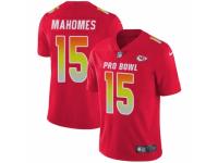 Youth Nike Kansas City Chiefs #15 Patrick Mahomes II Limited Red AFC 2019 Pro Bowl NFL Jersey