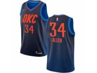 Youth Nike Oklahoma City Thunder #34 Ray Allen  Navy Blue NBA Jersey Statement Edition