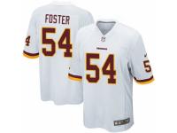 Youth Nike Washington Redskins #54 Mason Foster Game White NFL Jersey