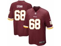 Youth Nike Washington Redskins #68 Russ Grimm Limited Burgundy Red Team Color NFL Jersey