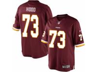 Youth Nike Washington Redskins #73 Ziggy Hood Limited Burgundy Red Team Color NFL Jersey