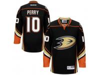 Youth Reebok Anaheim Ducks #10 Corey Perry Premier Black Home NHL Jersey