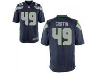 Youth Seattle Seahawks #49 Shaquem Griffin Nike College Navy Game Jersey