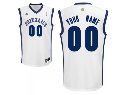 adidas Memphis Grizzlies Youth Custom Replica Home Jersey