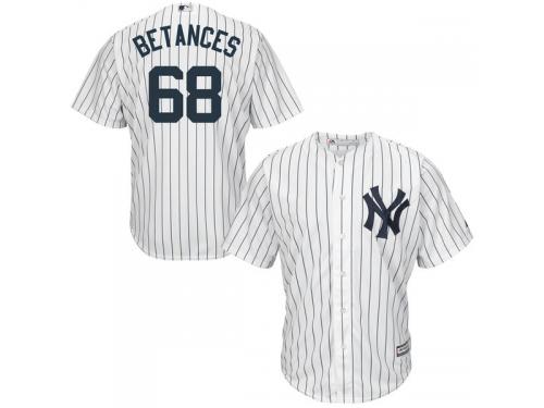 Dellin Betances New York Yankees Majestic 2015 Cool Base Player Jersey - White