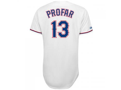 Jurickson Profar Texas Rangers Majestic Replica Player Jersey - White