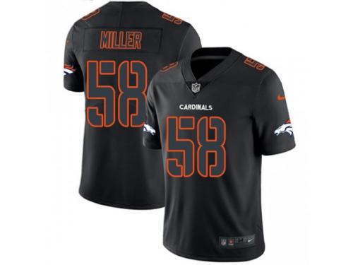 Limited Youth Von Miller Denver Broncos Nike Jersey - Black Impact Vapor Untouchable