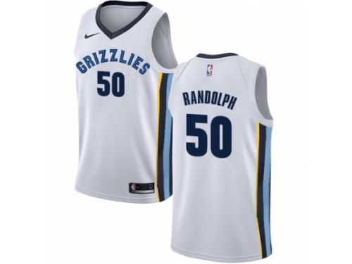 Men Nike Memphis Grizzlies #50 Zach Randolph White NBA Jersey - Association