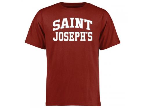 Men Saint Joseph Hawks Everyday T-Shirt - Cardinal