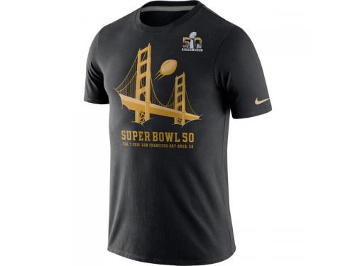 Men Super Bowl 50 Nike Hero T-Shirt - Black