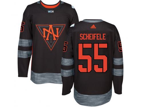 Men Team North America #55 Mark Scheifele 2016 World Cup of Hockey Black Adidas Jerseys