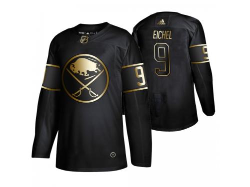 Men's Sabres Jack Eichel Black 2019 NHL Golden Edition Jersey