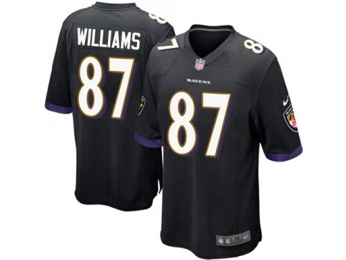 Nike Maxx Williams Game Black Alternate Youth Jersey - NFL Baltimore Ravens #87