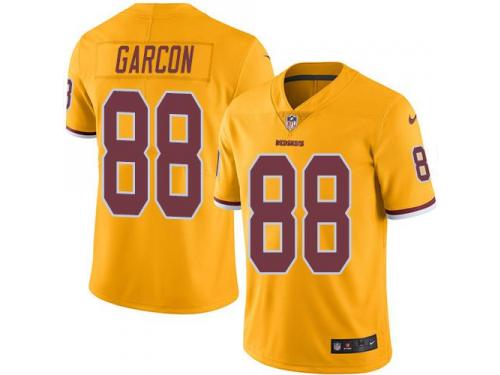 Nike Redskins #88 Pierre Garcon Gold Men Stitched NFL Limited Rush Jersey