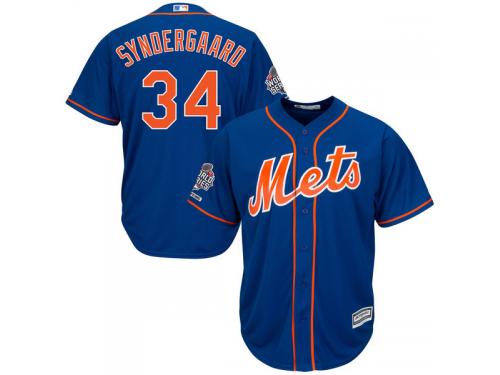 Noah Syndergaard New York Mets Majestic 2015 World Series Bound Cool Base Player Jersey - Royal