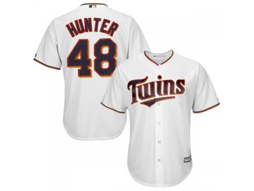 Torii Hunter Minnesota Twins Majestic Youth Official 2015 Cool Base Player Jersey - White