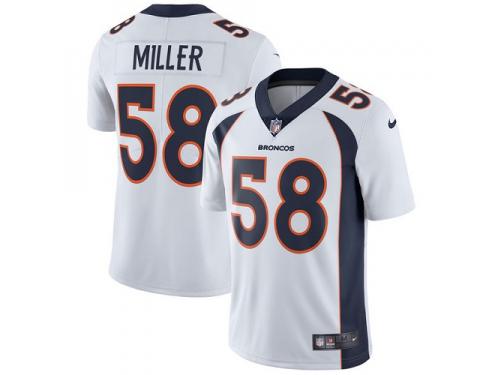 Youth Limited Von Miller #58 Nike White Road Jersey - NFL Denver Broncos Vapor Untouchable