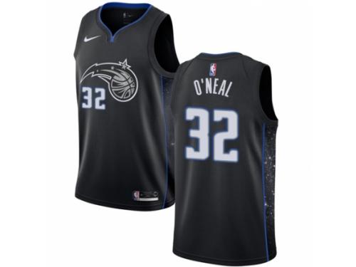 Youth Nike Orlando Magic #32 Shaquille ONeal  Black NBA Jersey - City Edition