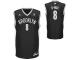 adidas Deron Williams Brooklyn Nets 2013-2014 D-Will Replica Nickname Jersey - Black