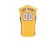 adidas NBA LA Lakers Youth Custom Replica Basketball Jersey - Gold