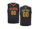 Atlanta Hawks adidas Youth Custom Road Jersey - Black