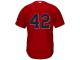 Jackie Robinson Minnesota Twins Majestic Cool Base Jersey - Scarlet