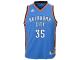 Kevin Durant Oklahoma City Thunder Youth Swingman Basketball Jersey - Blue