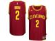 Kyrie Irving Cleveland Cavaliers adidas Player Swingman Road Jersey - Burgundy