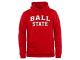 Men Ball State Cardinals Everyday Pullover Hoodie - Red